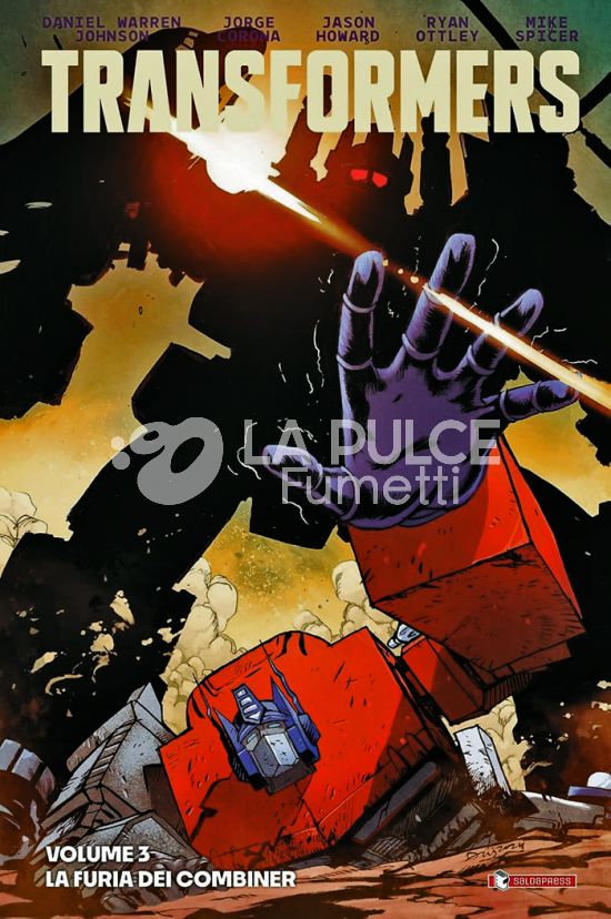 ENERGON UNIVERSE - TRANSFORMERS #     3: LA FURIA DEI COMBINER