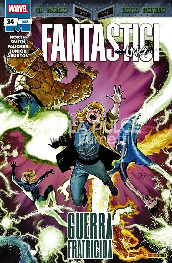 FANTASTICI QUATTRO #   468 - FANTASTICI QUATTRO 34 - UN MONDO SOTTO DESTINO