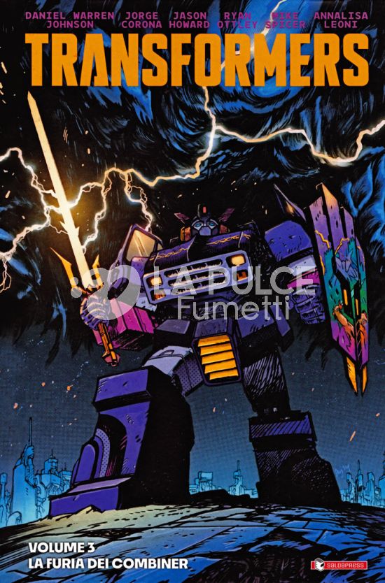 ENERGON UNIVERSE - TRANSFORMERS #     3: LA FURIA DEI COMBINER - VARIANT FUMETTERIA