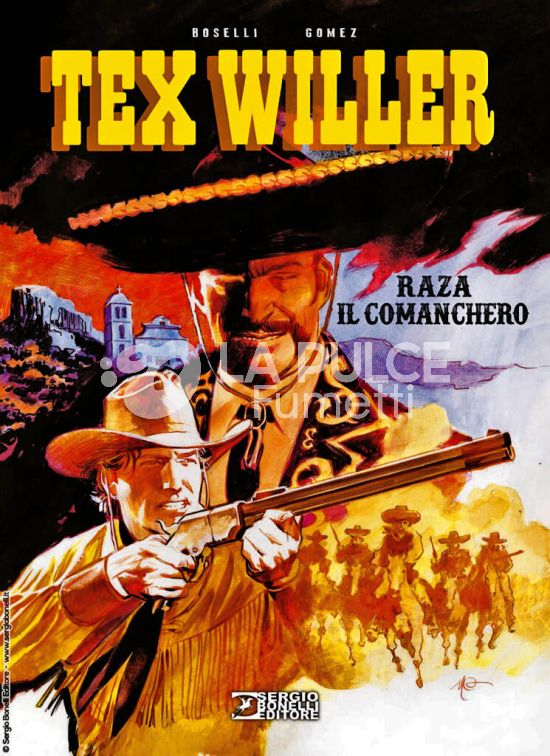 TEX WILLER #    10: RAZA IL COMANCHERO - CARTONATO