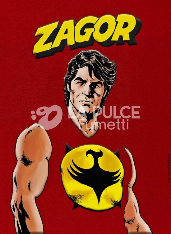 ZENITH # 775 - ZAGOR 724: I DUE STREGONI - VARIANT FLOCCATA