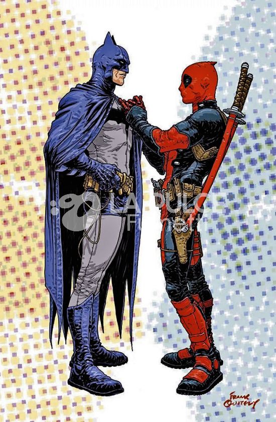 DC CROSSOVER #    47 - BATMAN/DEADPOOL - VARIANT DI FRANK QUITELY
