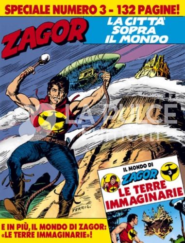ZAGOR SPECIALE #     3: LA CITTA' SOPRA IL MONDO NO  LIBRETTO