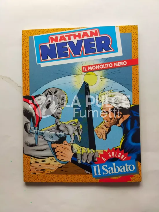 NATHAN NEVER # 2: IL MONOLITO NERO A COLORI SUPPLEMENTO AL SABATO