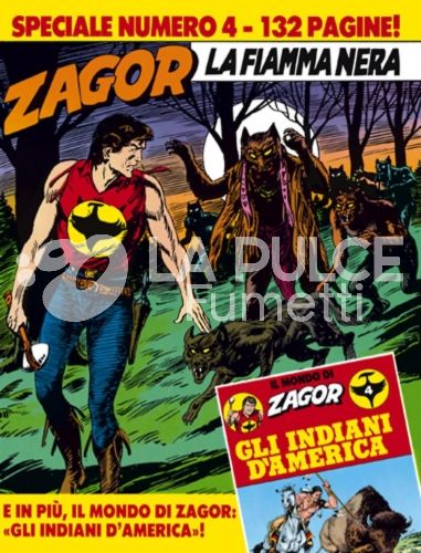 ZAGOR SPECIALE #     4: LA FIAMMA NERA NO LIBRETTO