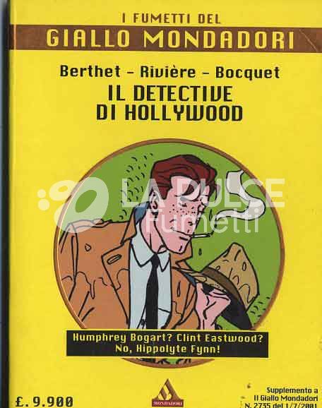 FUMETTI DEL GIALLO MONDADORI # 4 DETECTIVE DI HOLLYWOOD