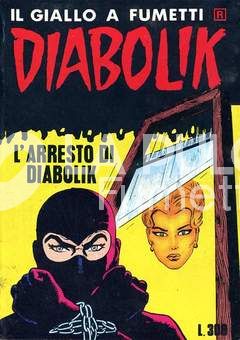 DIABOLIK RISTAMPA # 3: L'ARRESTO DI DIABOLIK