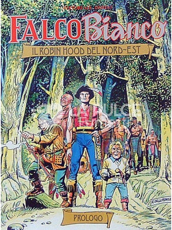 FALCO BIANCO SUPPLEMENTI A SUPEREROICA CAPOLAVORI 1/3 + PROLOGO COMPLETA