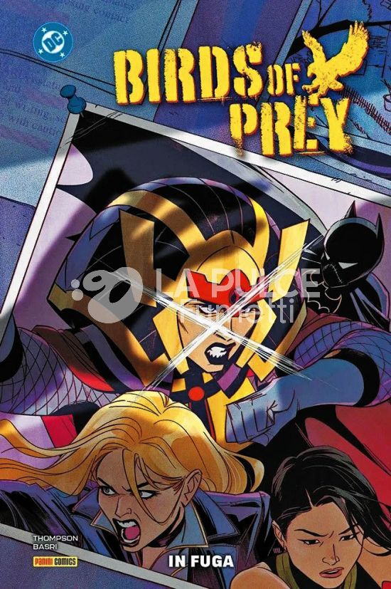 DC COLLECTION INEDITO - BIRDS OF PREY #     4: IN FUGA - ALL IN