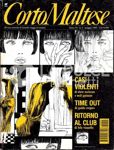 CORTO MALTESE ANNO 10 # 5 - CASI VIOLENTI