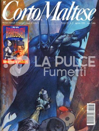 CORTO MALTESE ANNO 10 #     8 + INSERTO RAY BRADBURY LE CRONACHE 2