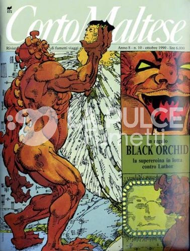 CORTO MALTESE ANNO  8 #    10 - NO INSERTO WATCHMEN NO SUPPLEMENTO BLACK ORCHID