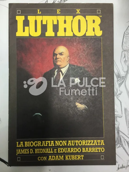 LEX LUTHOR BIOGRAFIA NON AUTORIZZATA INSERTO CORTO MALTESE ANNO 9 # 3