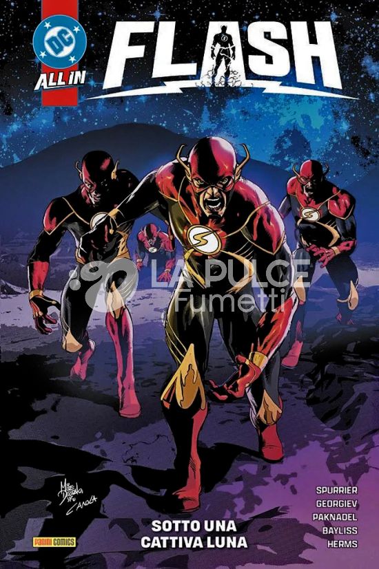 DC COLLECTION INEDITO - FLASH #     4: SOTTO UNA CATTIVA LUNA - ALL IN