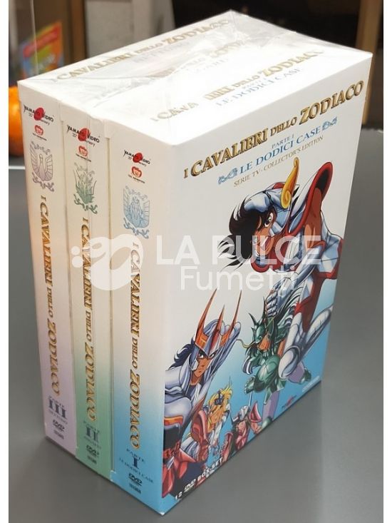 I CAVALIERI DELLO ZODIACO SERIE TV COLLECTOR'S EDITION 1/3 COMPLETA
