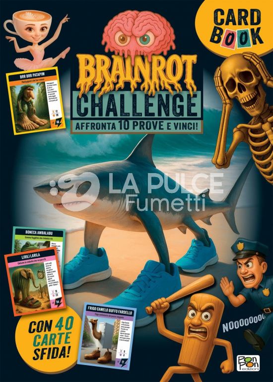 BRAINROT CHALLENGE CARD BOOK - AFFRONTA 10 PROVE E VINCI!