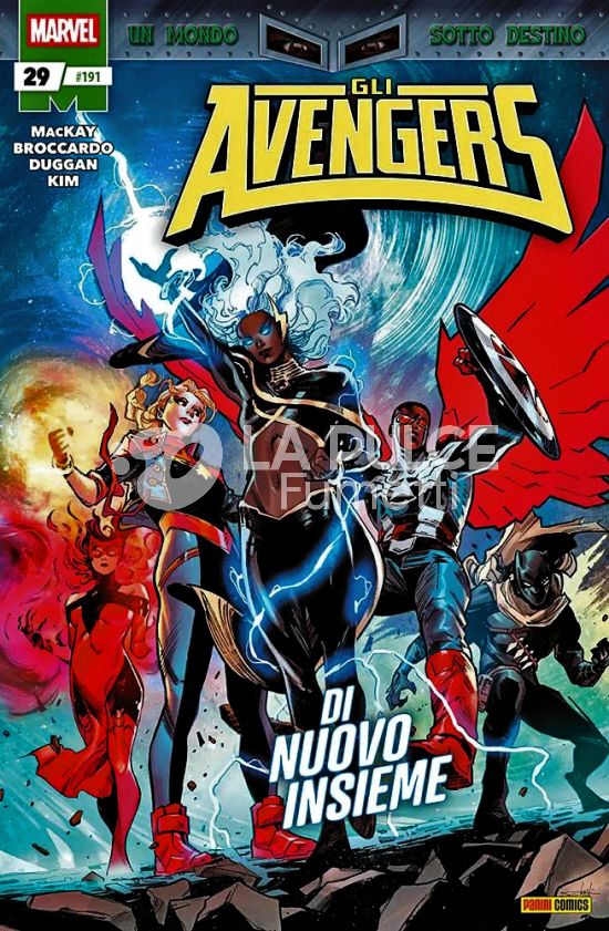 I VENDICATORI #   191 - GLI AVENGERS 29 - UN MONDO SOTTO DESTINO