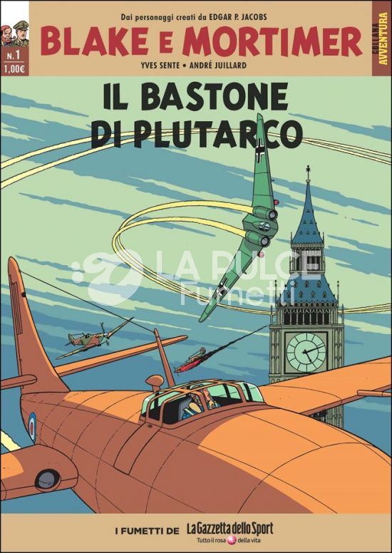 COLLANA AVVENTURA - BLAKE E MORTIMER #     1  : IL BASTONE DI PLUTARCO