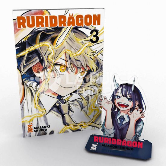 DRAGON #   332 - RURIDRAGON 3 - LIMITED EDITION + STANDEE IN ACRILICO DI RURI
