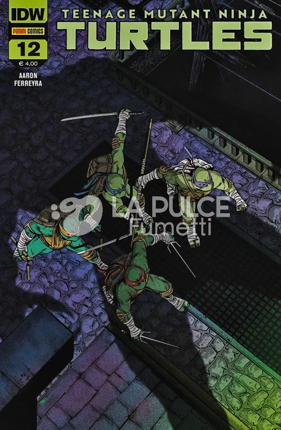 TEENAGE MUTANT NINJA TURTLES - 2A SERIE #    12