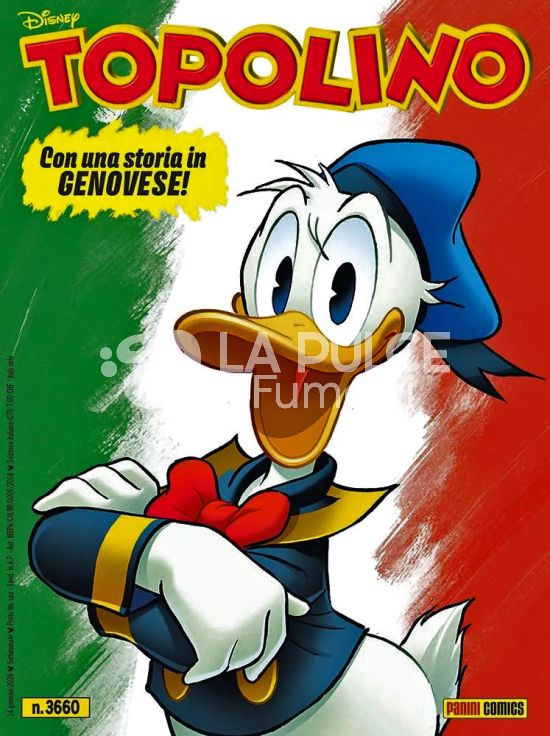 TOPOLINO LIBRETTO #  3660 - VERSIONE LIGURIA (GENOVESE)