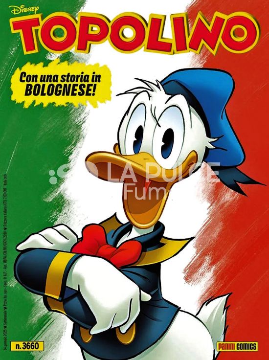 TOPOLINO LIBRETTO #  3660 - VERSIONE EMILIA-ROMAGNA (BOLOGNESE)
