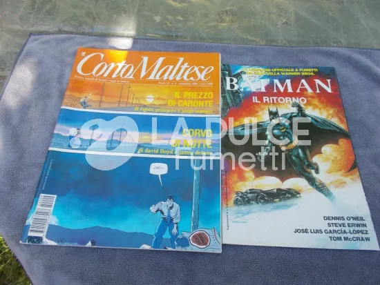 CORTO MALTESE ANNO 10 #     9 + INSERTO BATMAN IL RITORNO