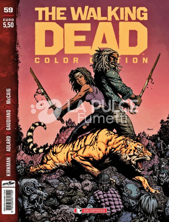 WALKING DEAD COLOR EDITION #    59
