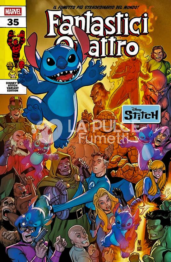 FANTASTICI QUATTRO #   469 - FANTASTICI QUATTRO 35 - UN MONDO SOTTO DESTINO - STITCH VARIANT