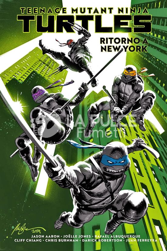 TEENAGE MUTANT NINJA TURTLES - 2A SERIE - COLLECTION #     1: RITORNO A NEW YORK