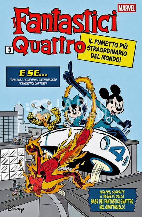 FANTASTICI QUATTRO #   470 - FANTASTICI QUATTRO 1 - VARIANT DISNEY WHAT IF?