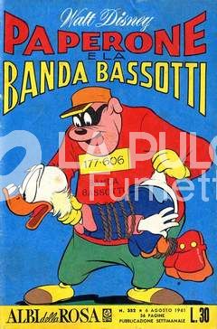 ALBI DELLA ROSA #   352: PAPERINO E LA BANDA BASSOTTI