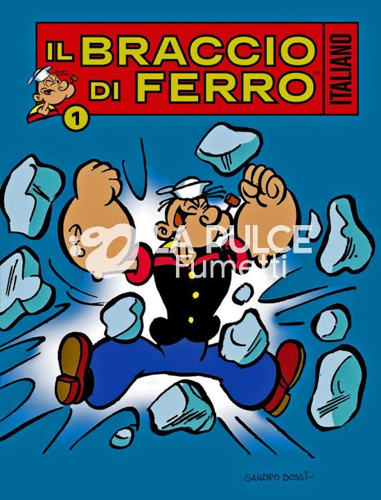 COSMO SERIE GIALLA - IL BRACCIO DI FERRO ITALIANO 1/6 COMPLETA NUOVI