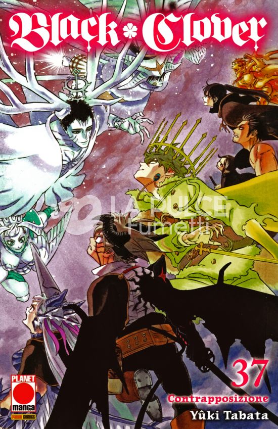 PURPLE #    50 - BLACK CLOVER 37