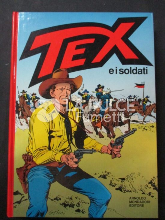 TEX CARTONATO - TEX E I SOLDATI  SECONDA RIST. 09/98