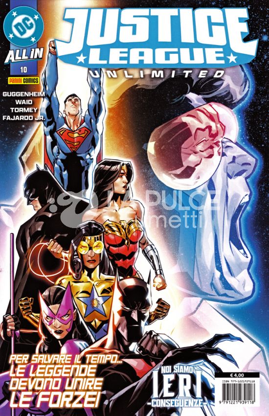 JUSTICE LEAGUE UNLIMITED #    10 - NOI SIAMO IERI CONSEGUENZE - ALL IN