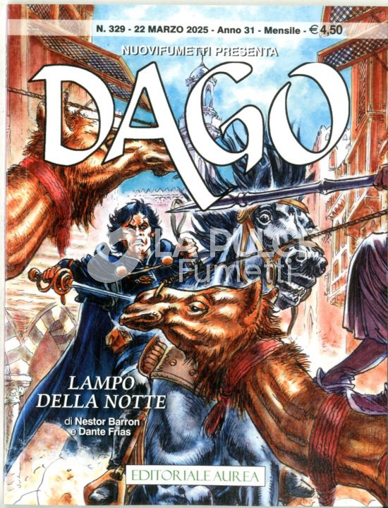 DAGO ANNO 31 #      3/329 : LAMPO NELLA NOTTE