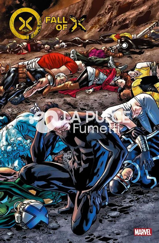 X-MEN: FALL OF X 1/5 COMPLETA NUOVI ( N 1 VARIANT - N 2-3-4 RISTAMPA )