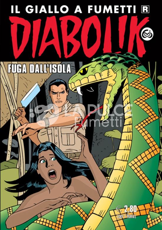 DIABOLIK RISTAMPA # 727: FUGA DALL'ISOLA