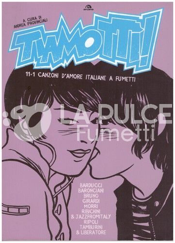 TIAMOTTI! 11+1 CANZONI D'AMORE ITALIANE A FUMETTI
