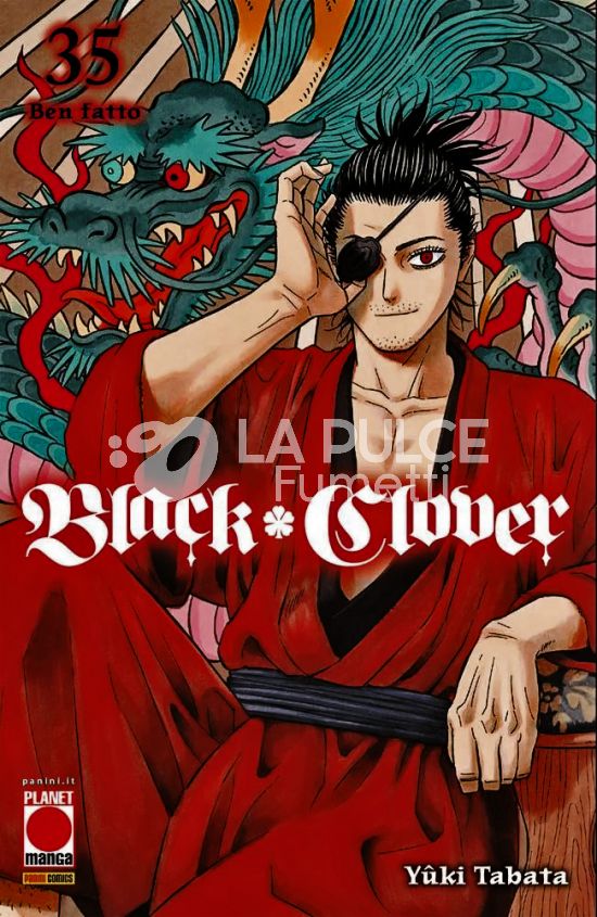 PURPLE #    48 - BLACK CLOVER 35 - 1A RISTAMPA