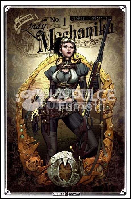 COSMO COMICS  - LADY MECHANIKA 1/8 (ES, 6+7) NUOVI