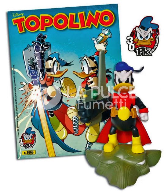TOPOLINO LIBRETTO #  3668 + STATUINA DI PK