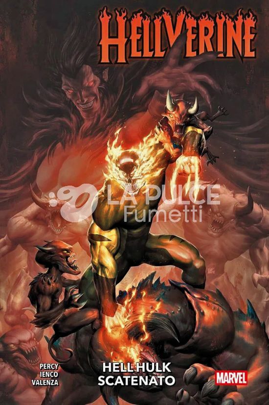 MARVEL COLLECTION INEDITO - HELLVERINE - 2A SERIE #     2: HELL HULK SCATENATO