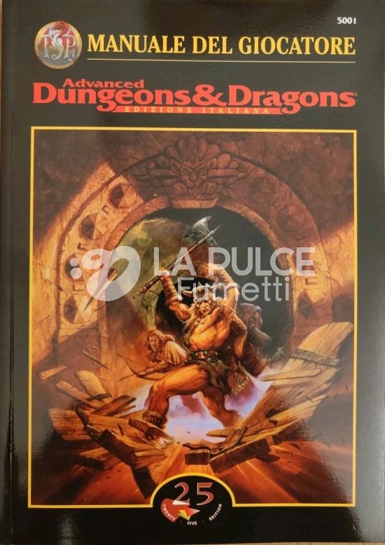 ADVANCED DUNGEONS E DRAGONS 2a edizione - MANUALE DEL GIOCATORE - CARTONATA