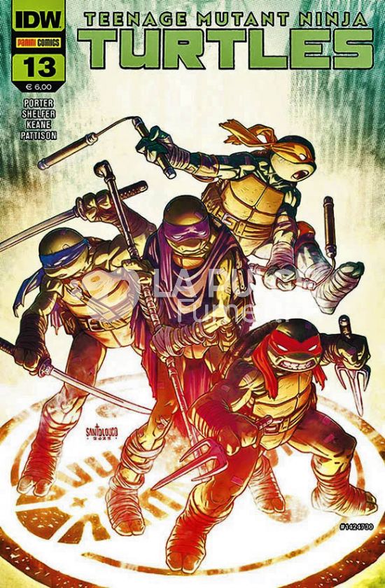 TEENAGE MUTANT NINJA TURTLES - 2A SERIE #    13
