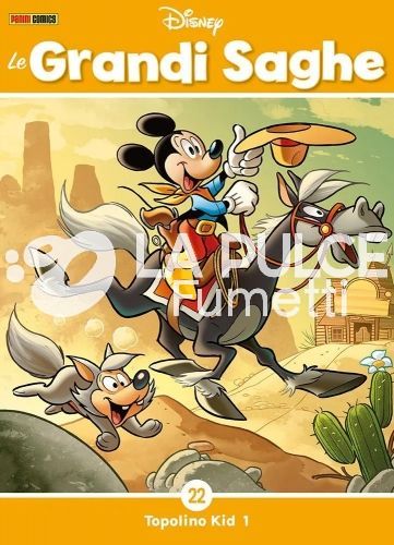 LE GRANDI SAGHE - TOPOLINO KID 1/4 COMPLETA