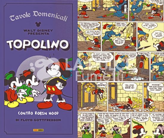 DISNEY CLASSIC # 21 - TOPOLINO DI FLOYD GOTTFREDSON TAVOLE DOMENICALI 2: TOPOLINO CONTRO ROBIN HOOD