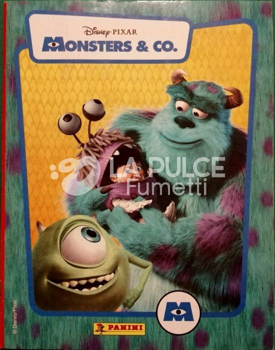MONSTER & CO. ALBUM FIGURINE COMPLETO
