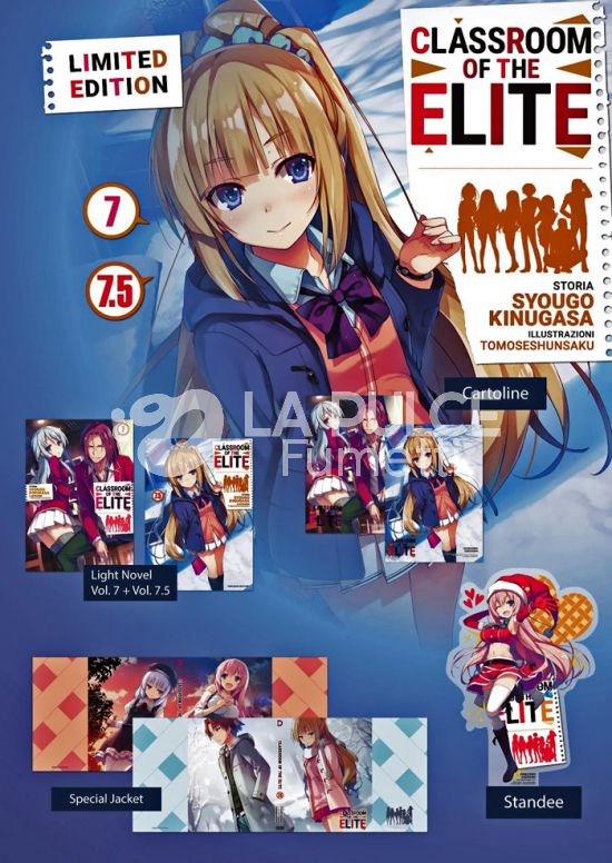 CLASSROOM OF THE ELITE - NOVEL #     7 + 7.5 - COFANETTO